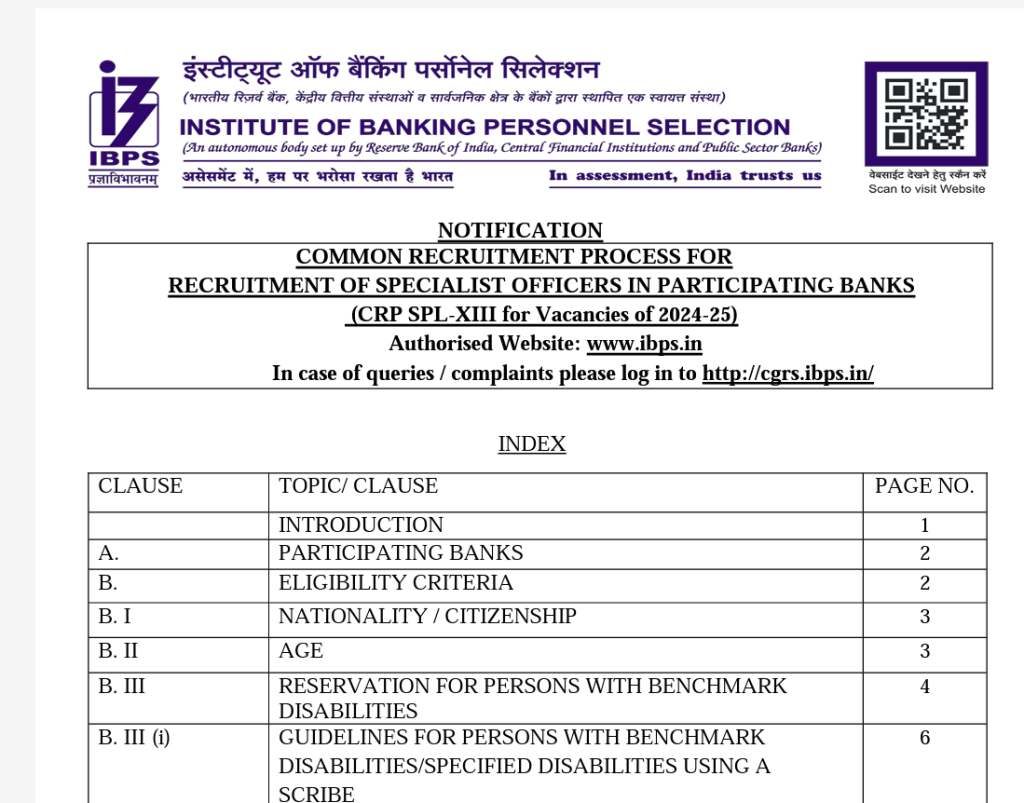 Ibps Crp Po Mt Xiii Recruitment Vacancies Online Application Form